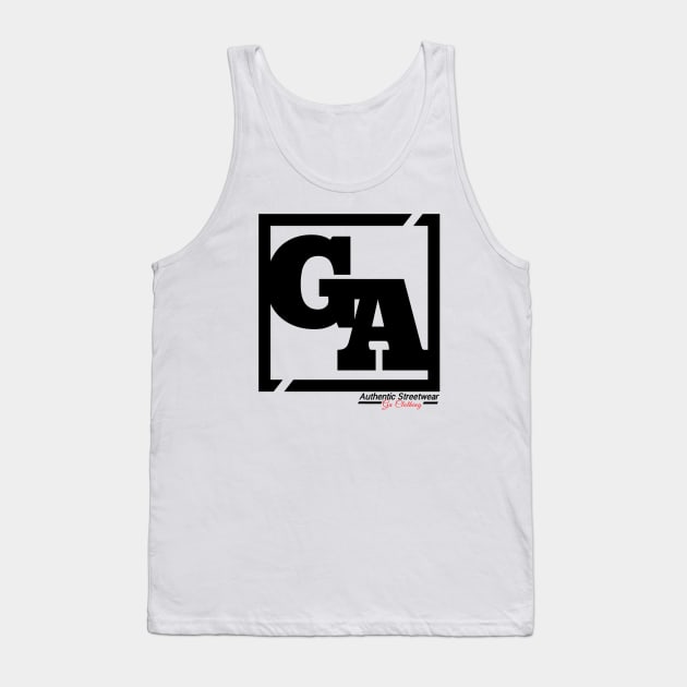 GA LOGO STREETWEAR Tank Top by Ghembikz Art